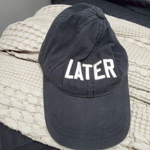 Later, not today Baseball hat